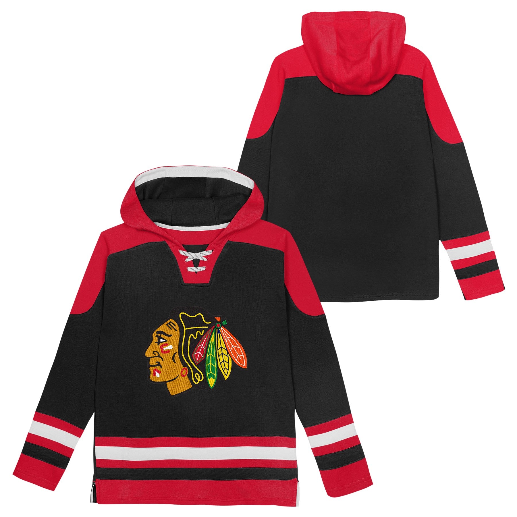 Kids Chicago Blackhawks Alternate Jersey Hockey Hoodie – CBH Shop