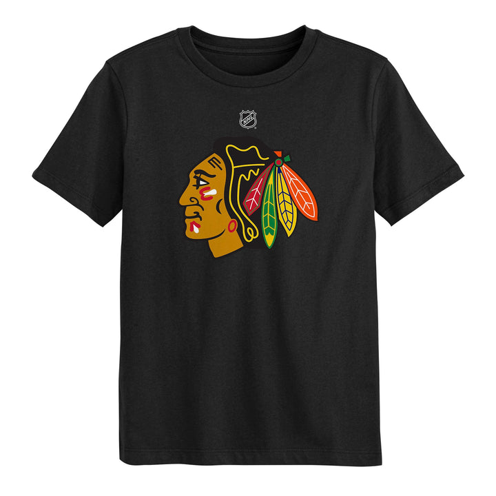 Kids Chicago Blackhawks Primary Logo Short Sleeve Tee