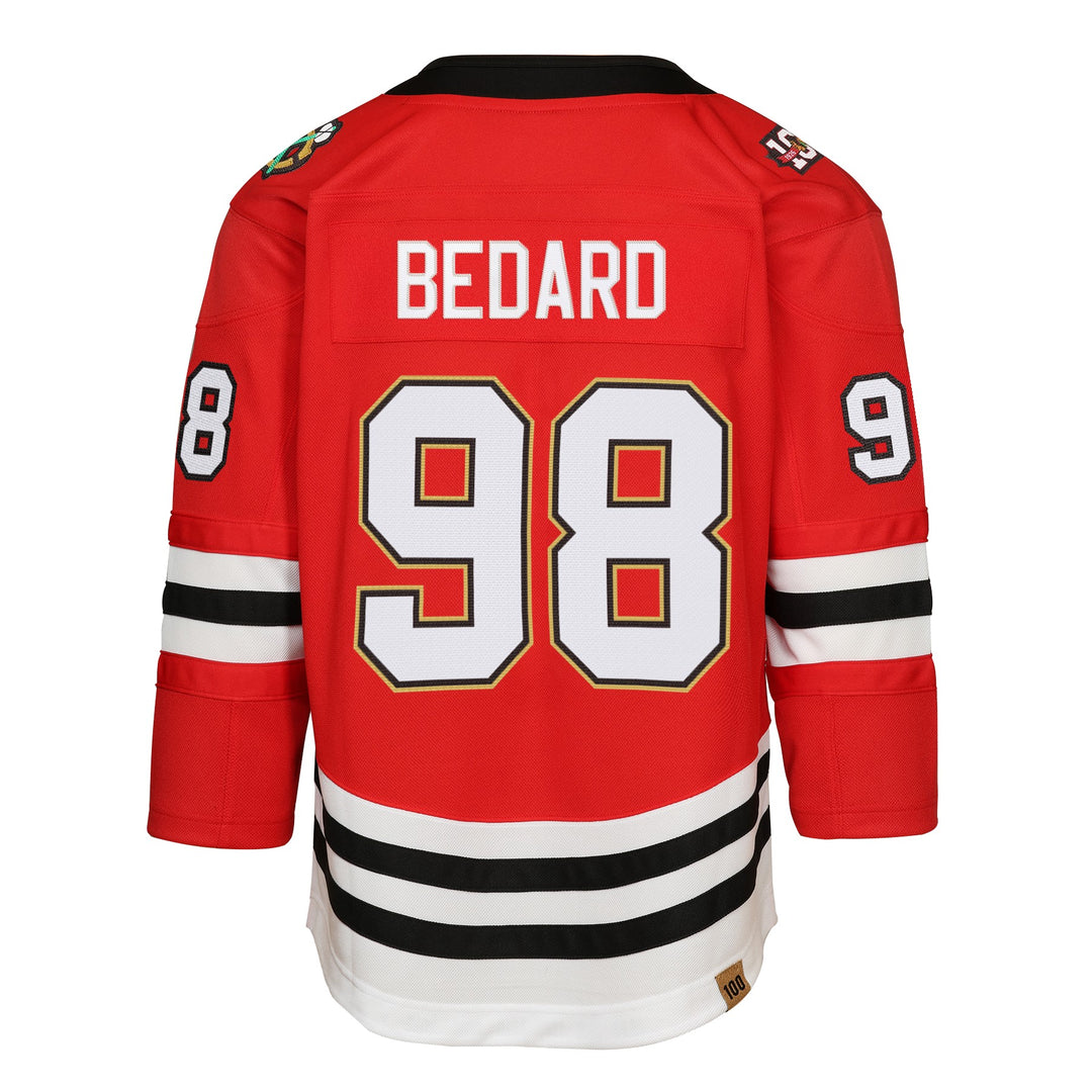 Toddler Chicago Blackhawks Centennial Premier Bedard Jersey