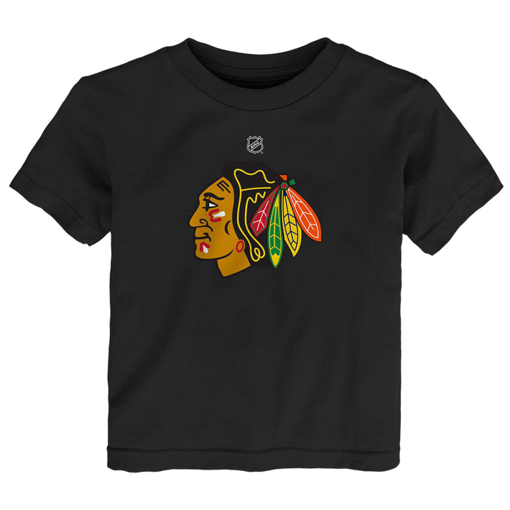 Toddler Chicago Blackhawks Primary Logo Short Sleeve Tee