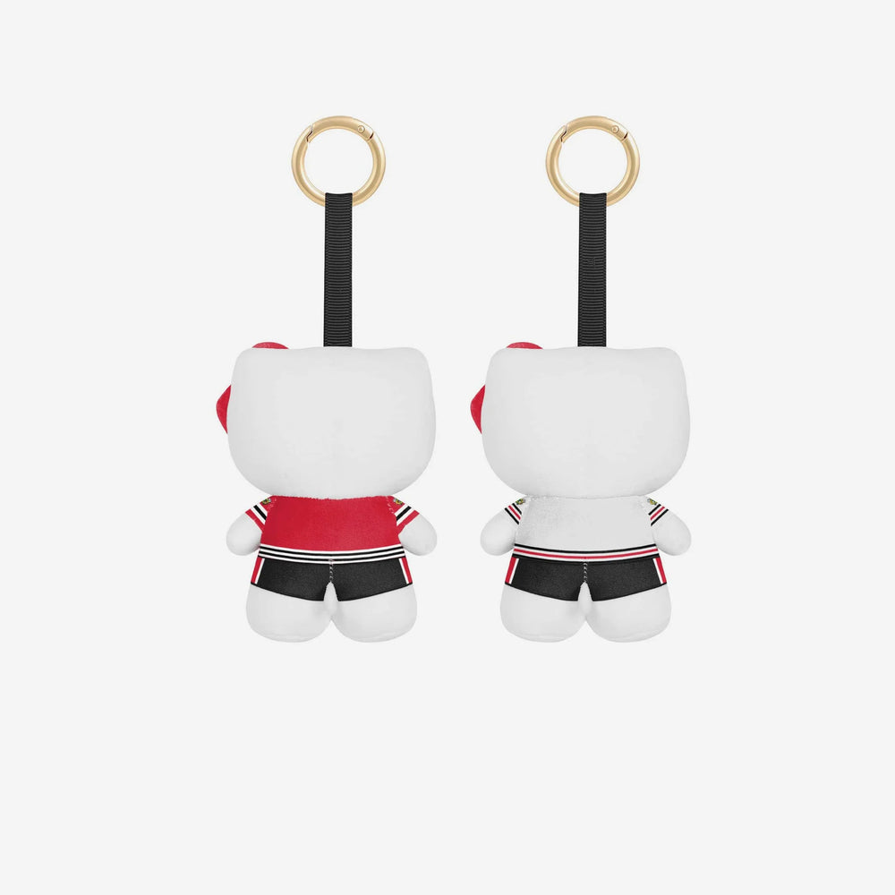 Chicago Blackhawks 2 Pack Mini Plush Hello Kitty Bag Charm Keychain ...