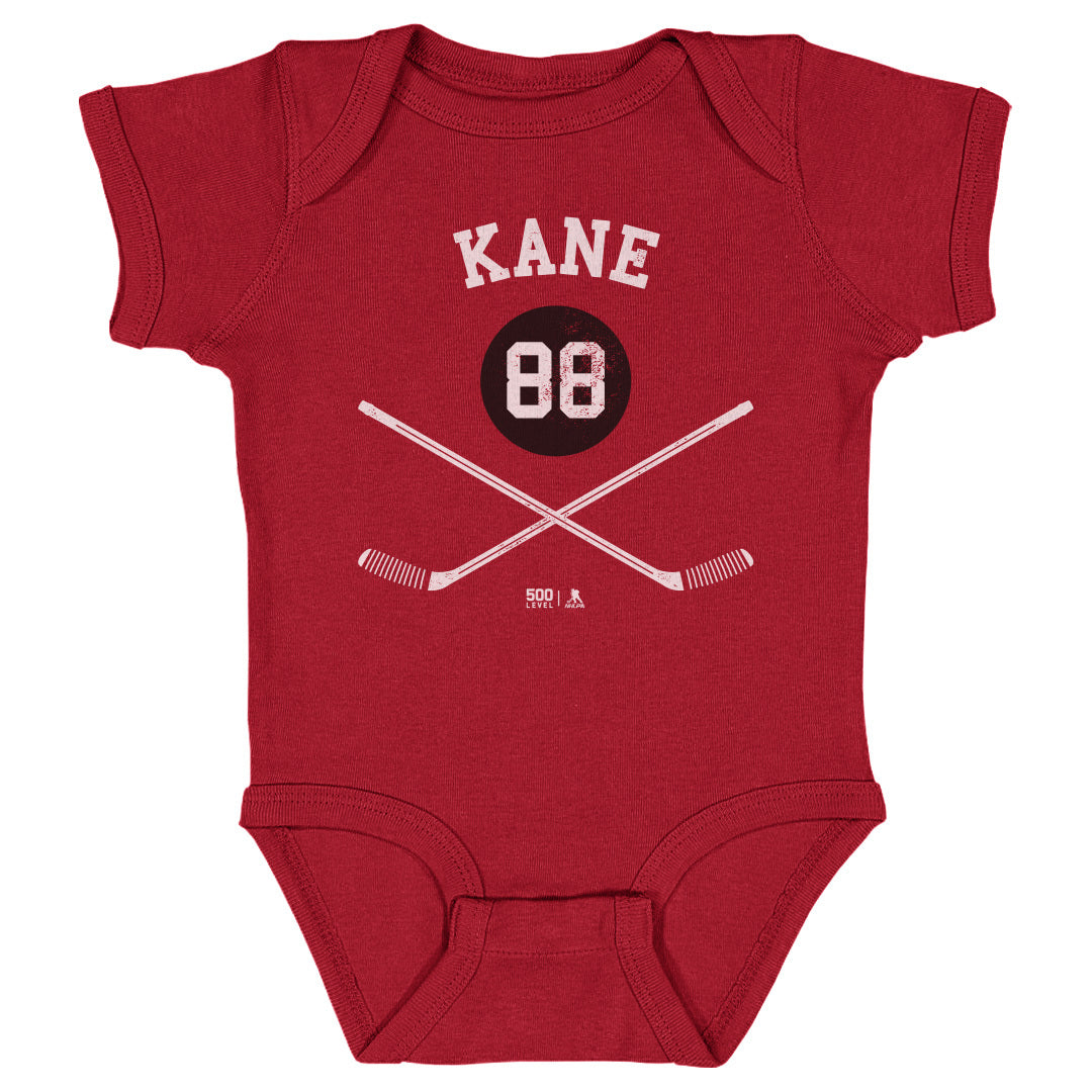 Chicago Blackhawks Patrick Kane Sticks WHT Onesie