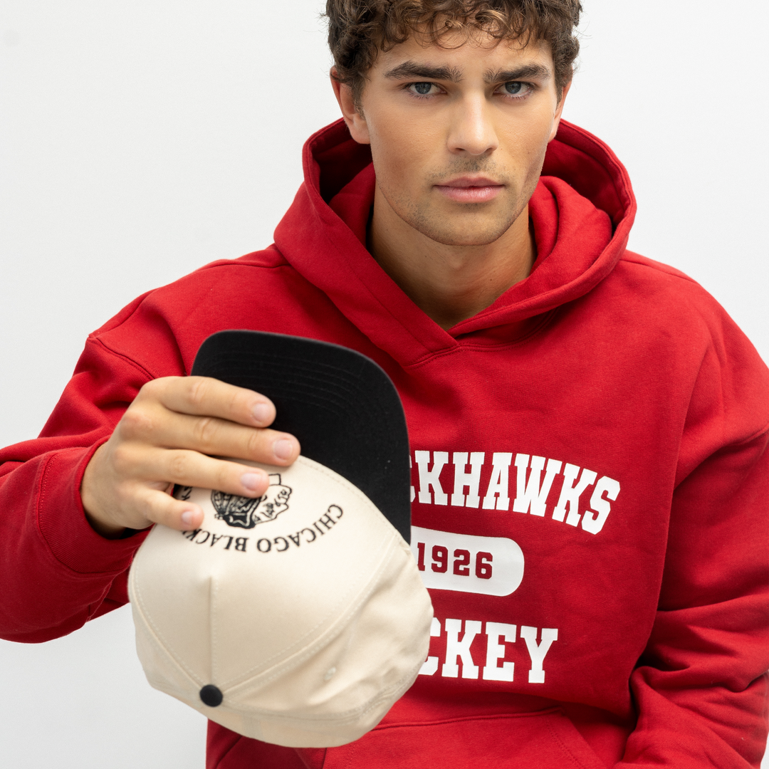 Line Change Chicago Blackhawks Two-Tone Team Hat - Black