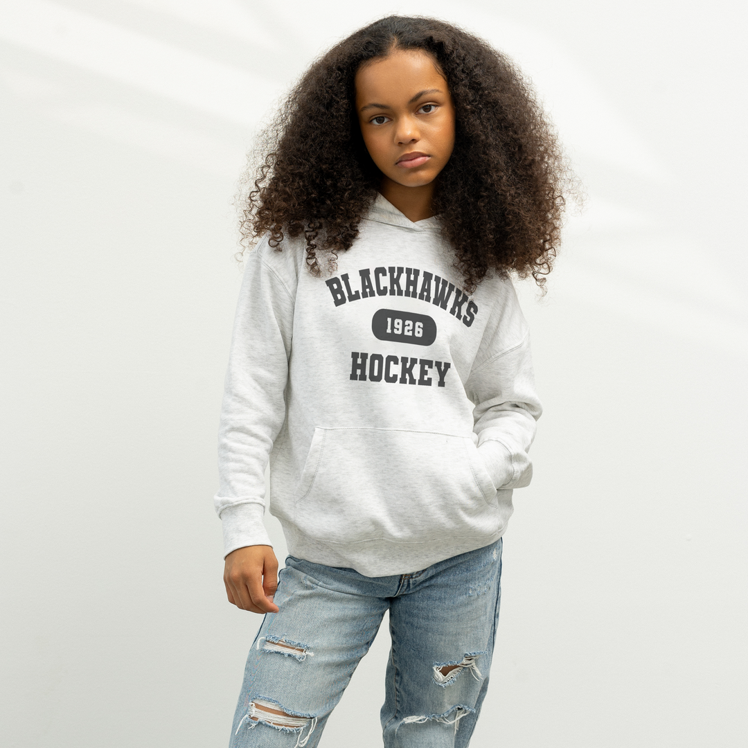 Line Change Chicago Blackhawks Kids Varsity Hoodie