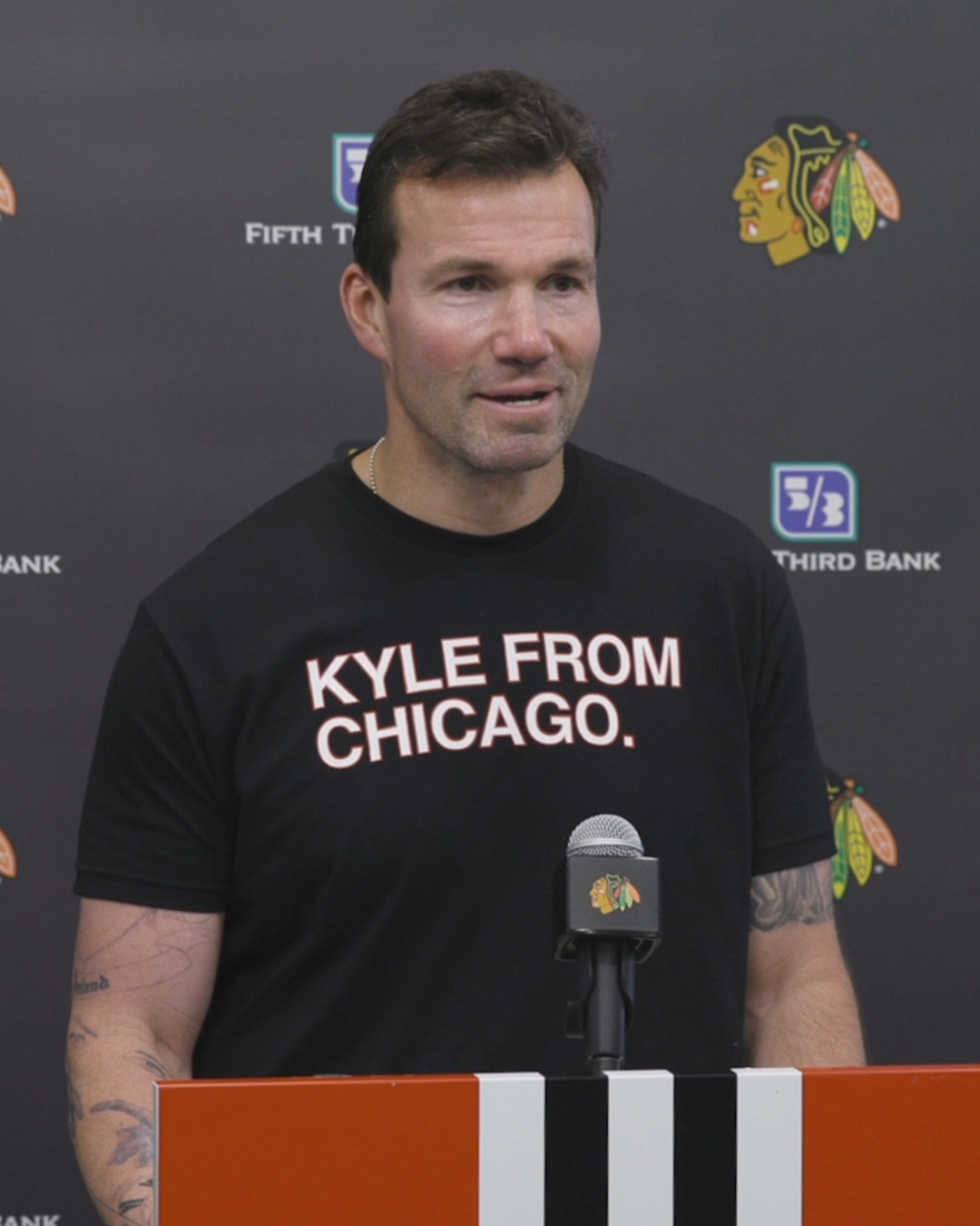 Obvious Shirts Chicago Blackhawks "Kyle from Chicago" Tee
