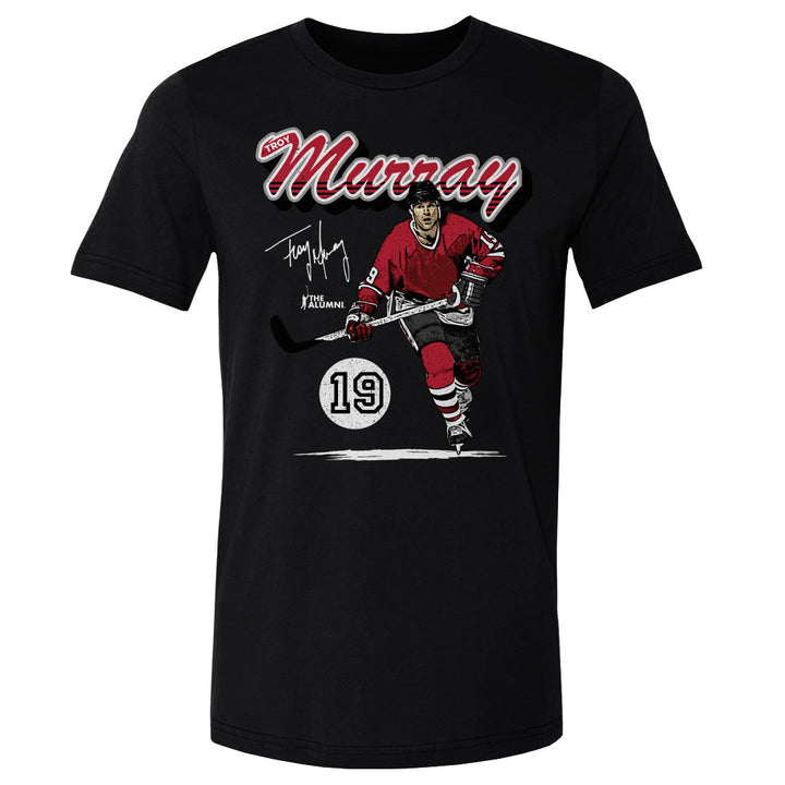 Troy Murray Chicago Retro Script WHT