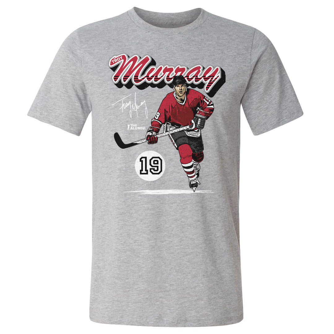 Troy Murray Chicago Retro Script WHT