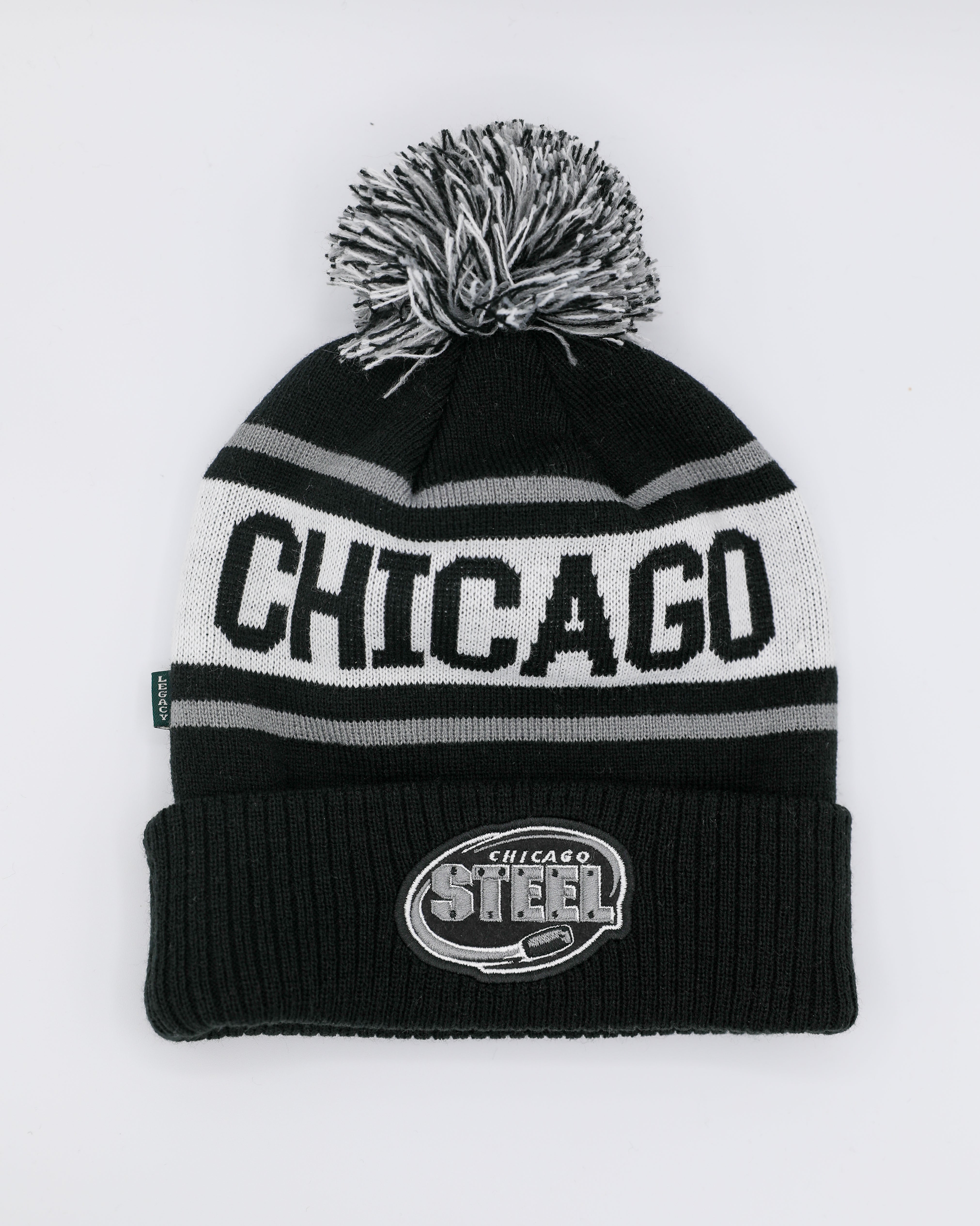 Chicago Steel Legacy Old School Ribbed Cuff Knit Beanie – CBH Shop