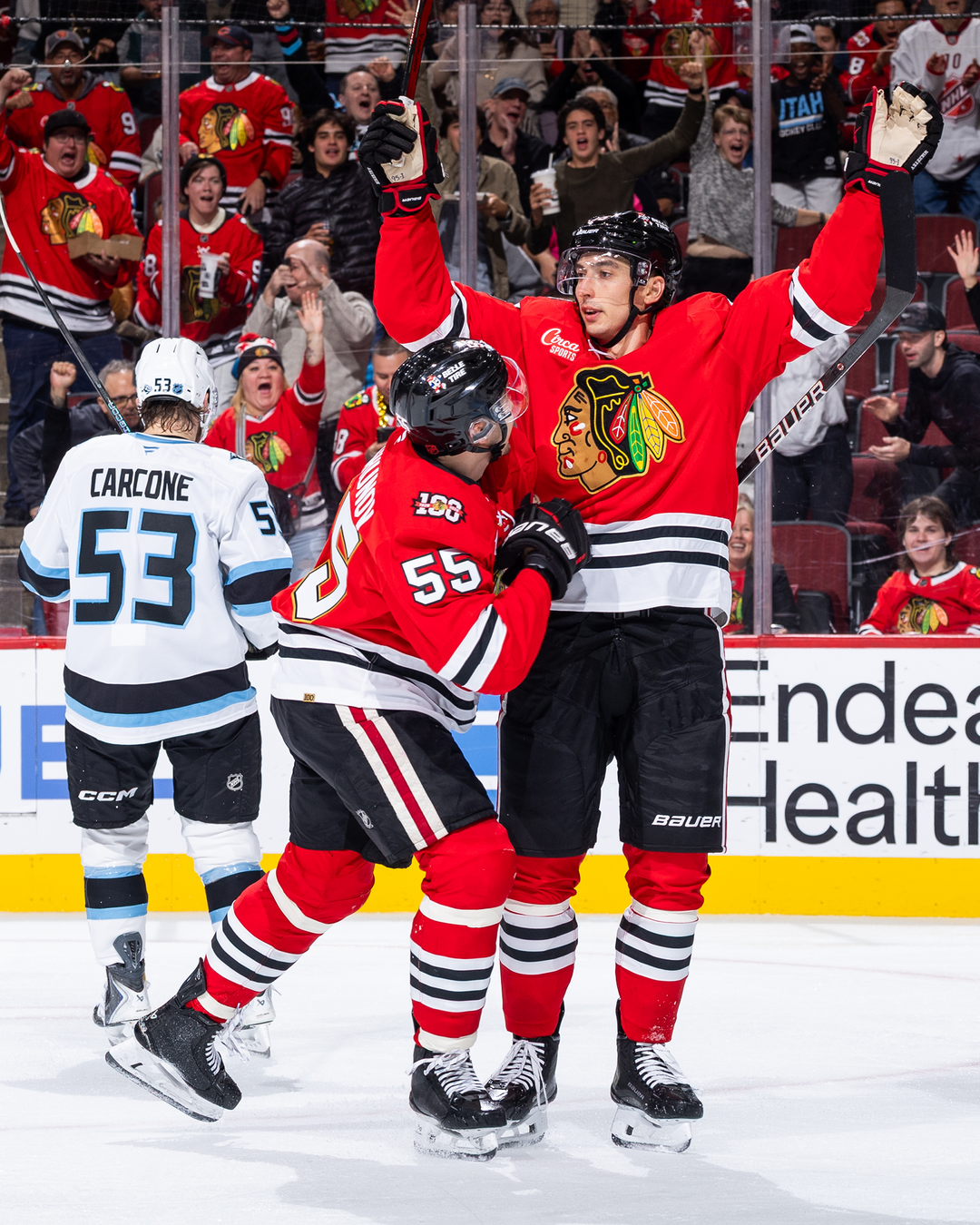 Ilya Mikheyev Game-Used Goal Puck 10/13/2025 21826