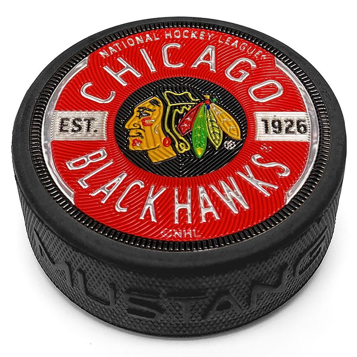 Chicago Blackhawks Gear Puck Design Trimflexx