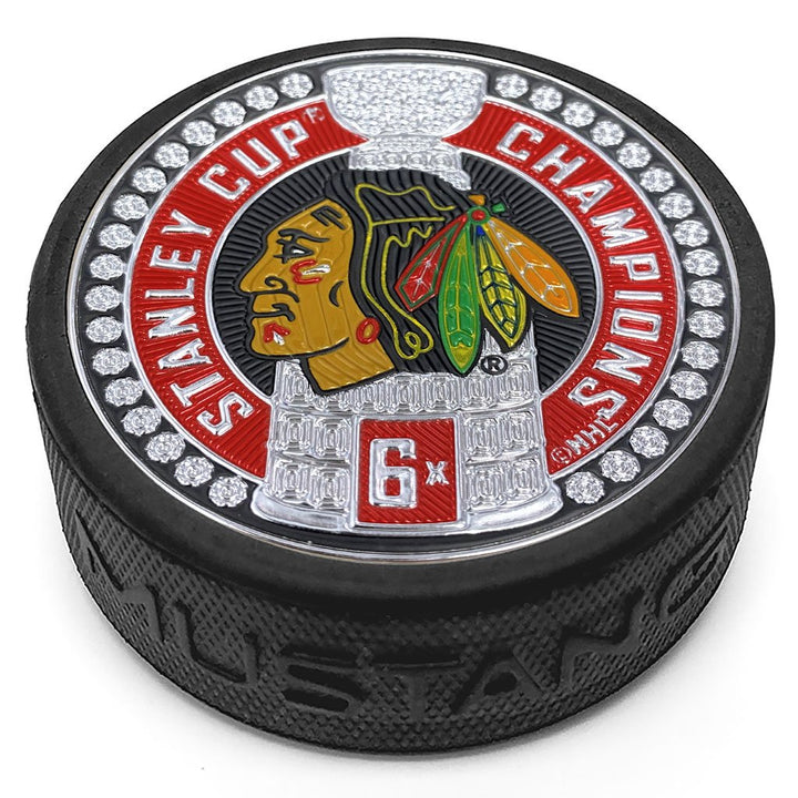 Chicago Blackhawks Stanley Cup Dynasty Puck Design Trimflexx