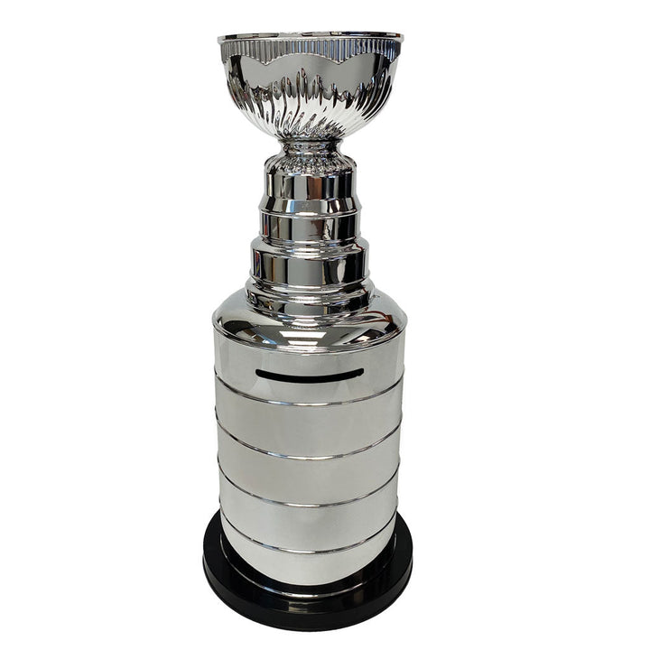 Chicago Blackhawks Stanley Cup Coin Bank with Trimflexx