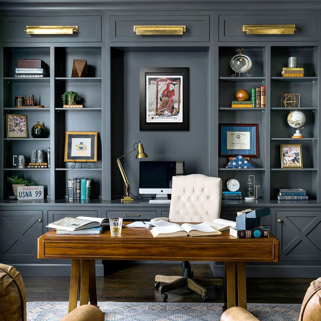 Chicago Blackhawks Program Cover - Tony Esposito NHL Magazine