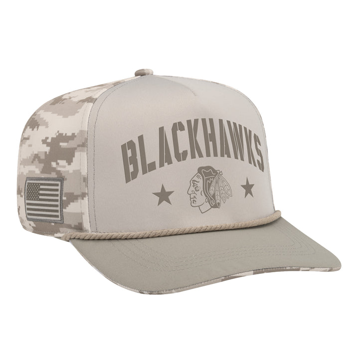 Colosseum Chicago Blackhawks OHT Battalion Rope Snapback