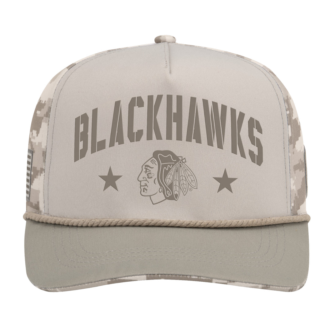 Colosseum Chicago Blackhawks OHT Battalion Rope Snapback