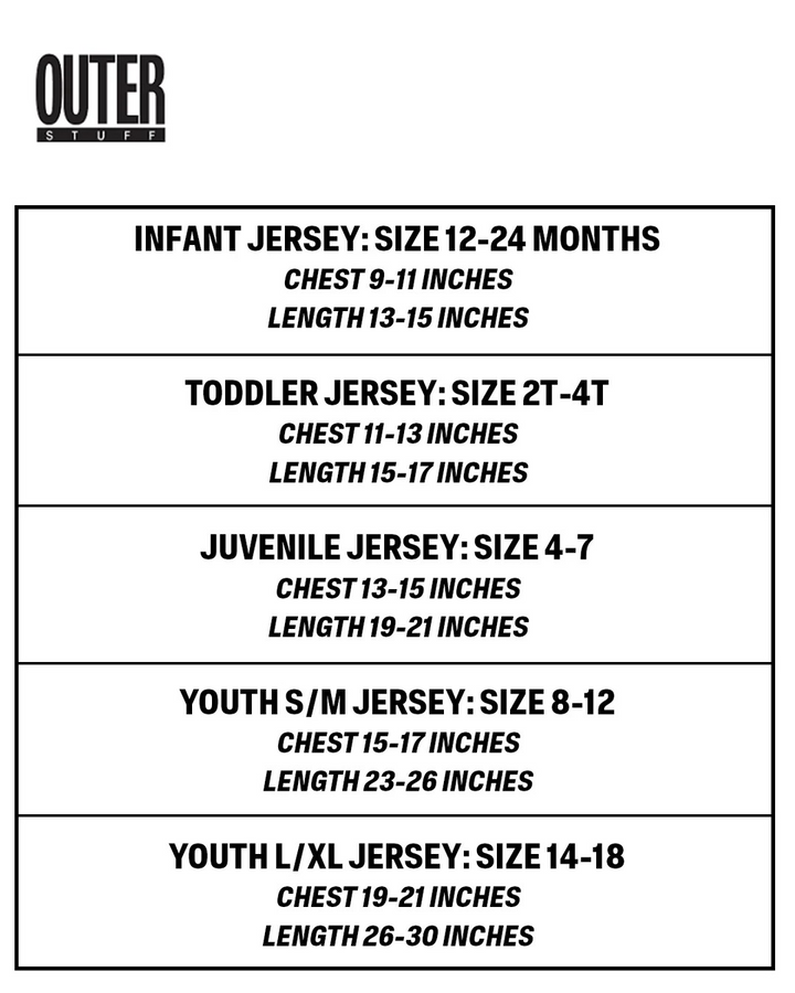 Infant Chicago Blackhawks Centennial Blank Jersey (PRE-ORDER)