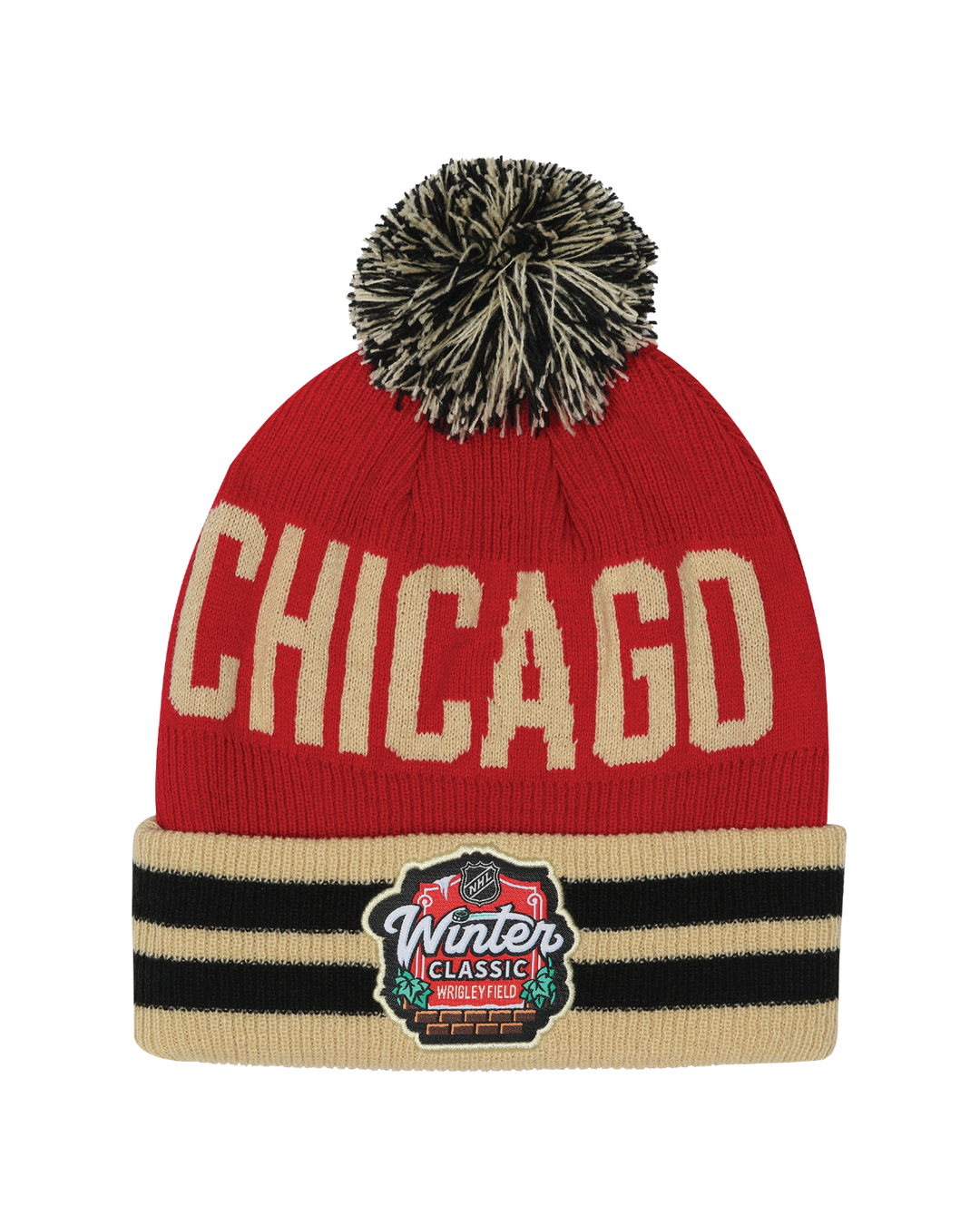 Outerstuff 2025 Winter Classic Knit Hat Chicago Blackhawks Youth Chicago Blackhawks