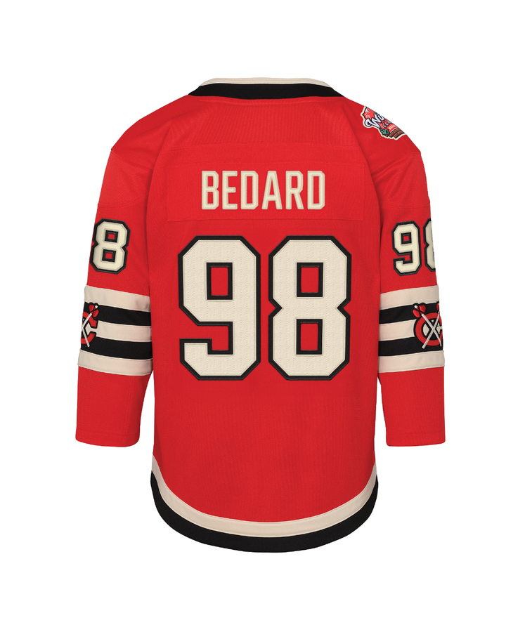 Youth Winter Classic Chicago Blackhawks Connor Bedard Premier Jersey