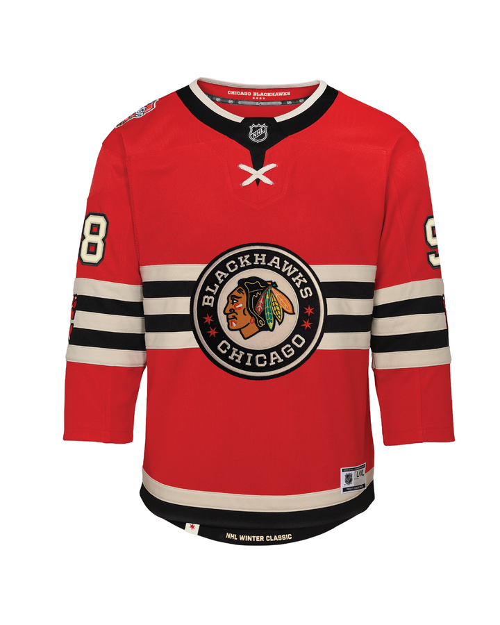 Youth Winter Classic Chicago Blackhawks Connor Bedard Premier Jersey