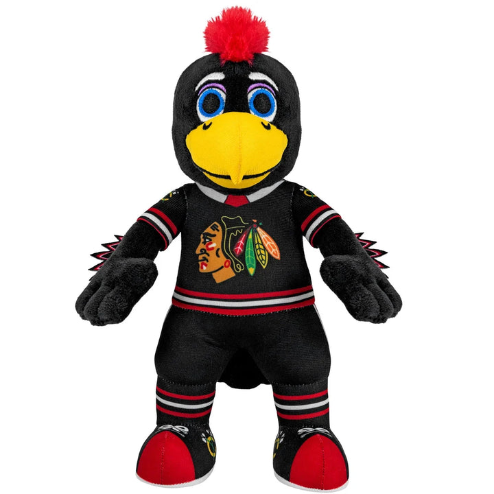 Chicago Blackhawks Tommy Hawk Plush 10" Mascot - Alternate Jersey
