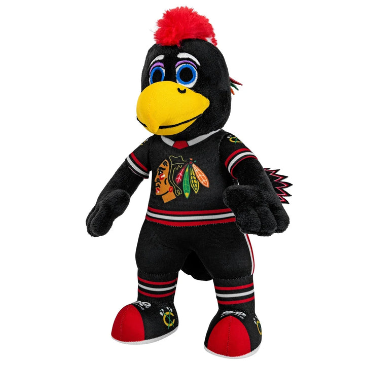 Chicago Blackhawks Tommy Hawk Plush 10" Mascot - Alternate Jersey