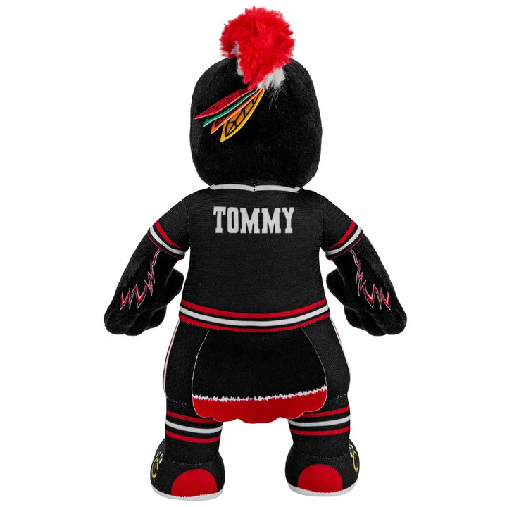 Chicago Blackhawks Tommy Hawk Plush 10" Mascot - Alternate Jersey