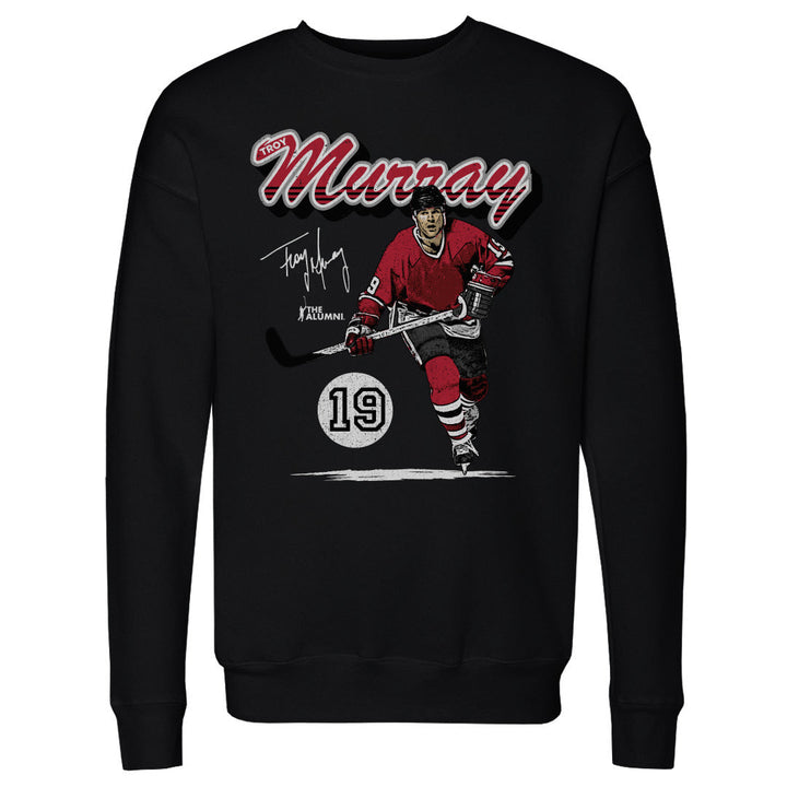 Troy Murray Chicago Retro Script WHT