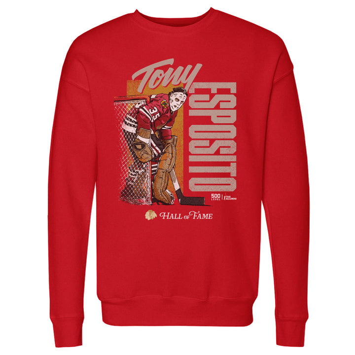 Tony Esposito Chicago Blackhawks H.O.F. Highlight WHT