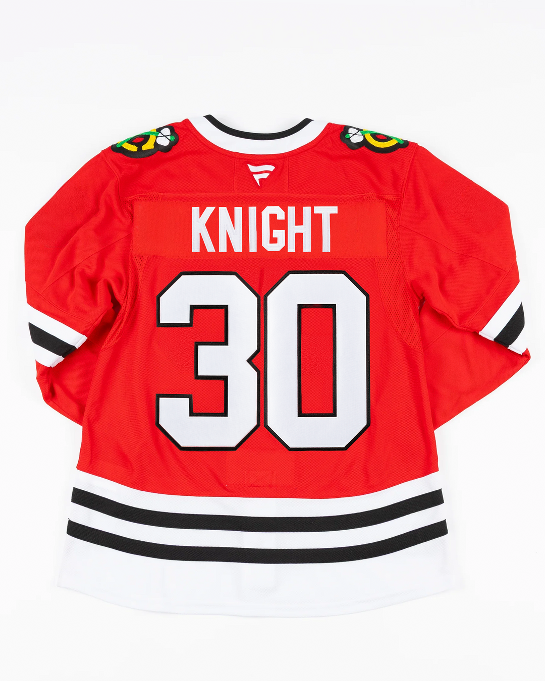 Fanatics Chicago Blackhawks Spencer Knight Premium Home Pressed Jersey