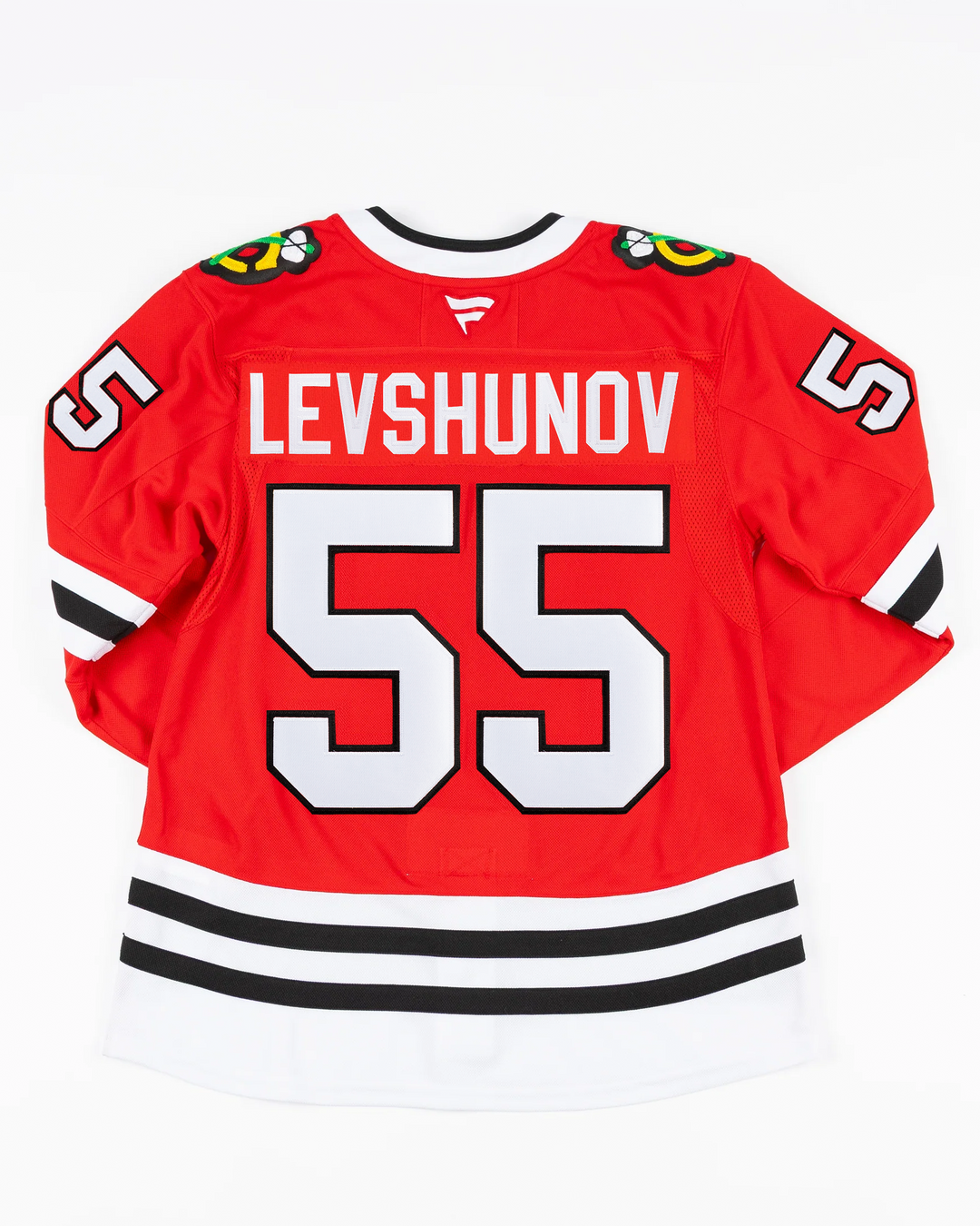 Fanatics Chicago Blackhawks Artyom Levshunov Premium Home Pressed Jersey