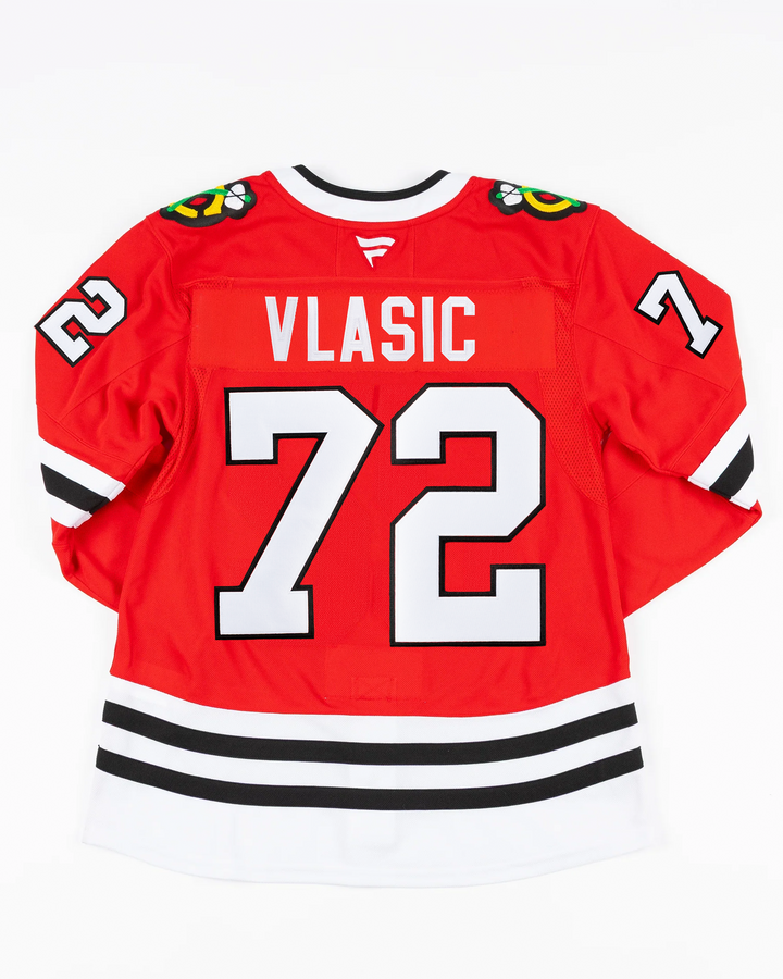 Fanatics Chicago Blackhawks Alex Vlasic Premium Home Pressed Jersey