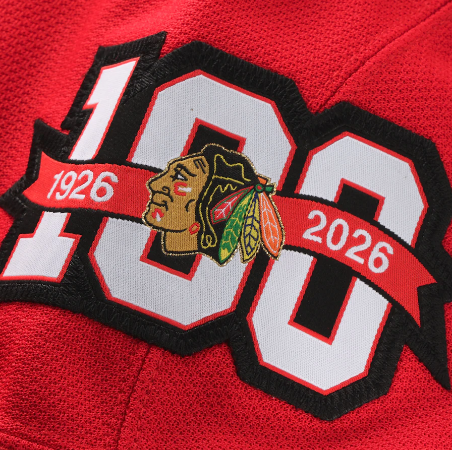 Fanatics Chicago Blackhawks Centennial Premium Blank Jersey