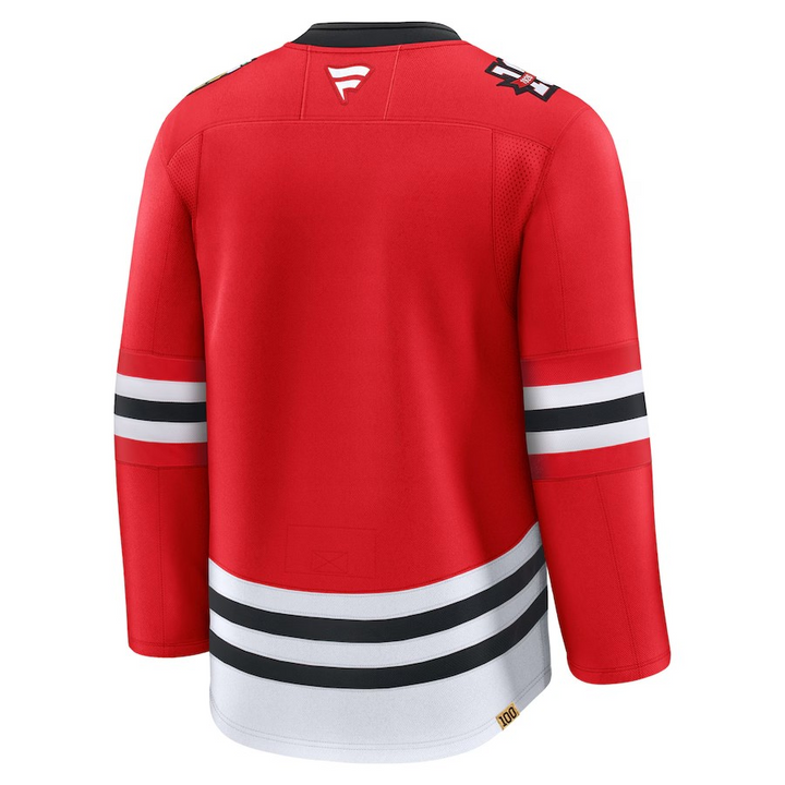 Fanatics Chicago Blackhawks Centennial Premium Blank Jersey