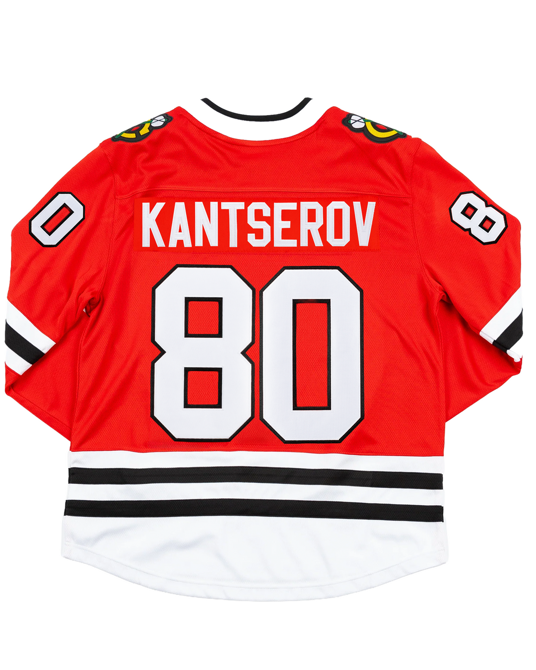 Fanatics Chicago Blackhawks Roman Kantserov Breakaway Replica Home Pressed Jersey