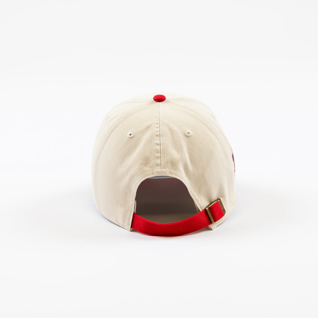 '47 Chicago Blackhawks Centennial Always An Original Clean Up Hat Cream/Red
