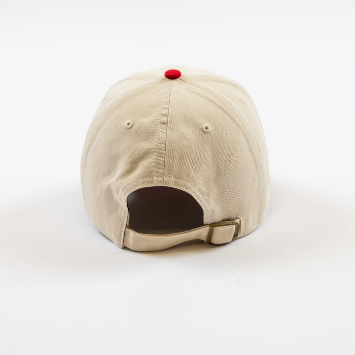 '47 Chicago Blackhawks Centennial Two Tone Clean Up Hat Cream/Red