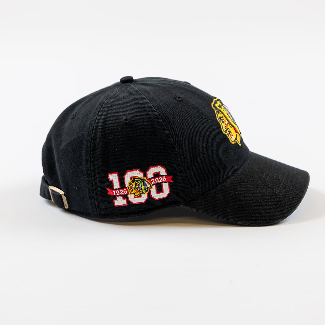 '47 Chicago Blackhawks Centennial Primary Logo Clean Up
