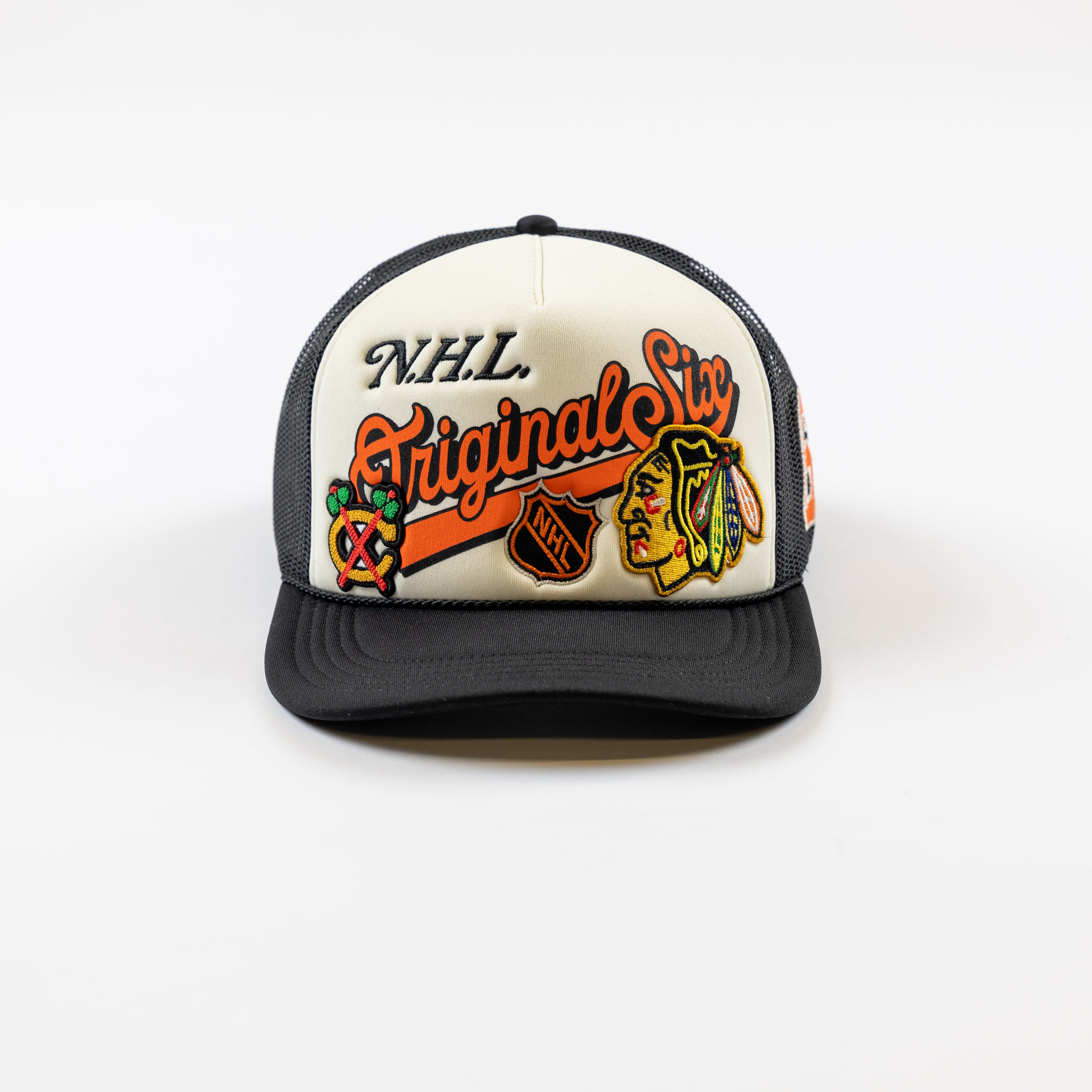 American Needle Chicago Blackhawks Roscoe Foam Trucker Hat – CBH Shop
