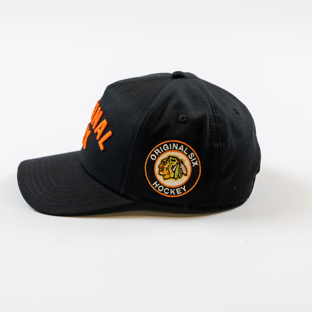 American Needle Chicago Blackhawks Original 6 Arched Hat
