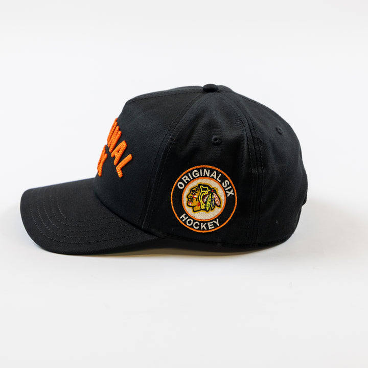 American Needle Chicago Blackhawks Original 6 Arched Hat