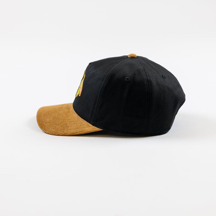 American Needle Chicago Blackhawks Centennial Corduroy Burnett Hat