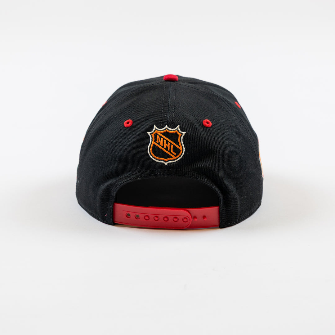 American Needle Chicago Blackhawks Centennial Retro Scroller Hat