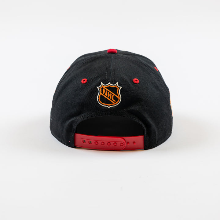 American Needle Chicago Blackhawks Centennial Retro Scroller Hat