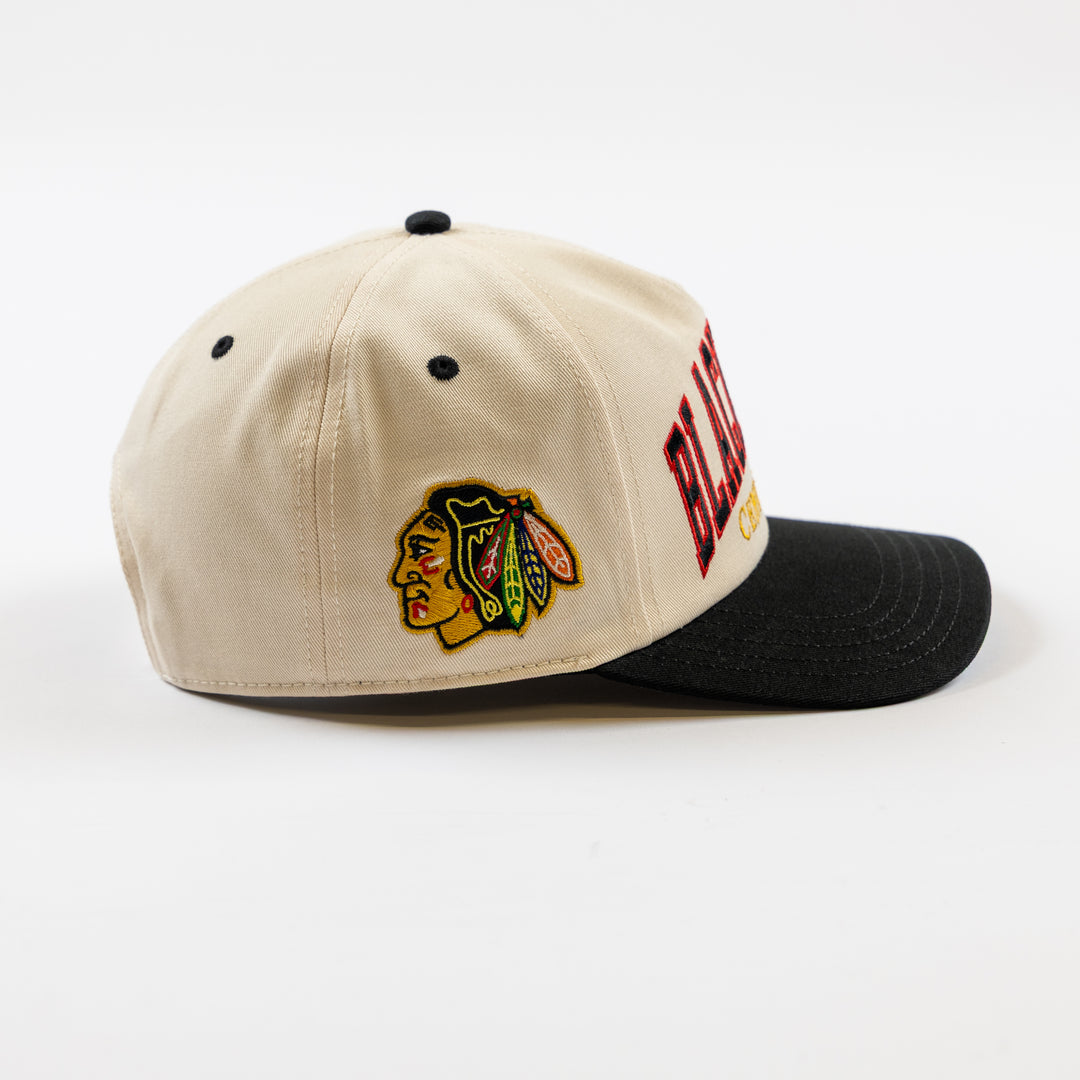 American Needle Chicago Blackhawks Centennial Arch Roscoe Hat