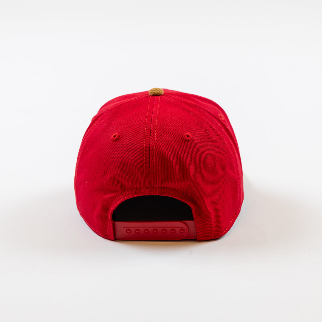 American Needle Chicago Blackhawks Centennial Chenille Corduroy Burnett Hat
