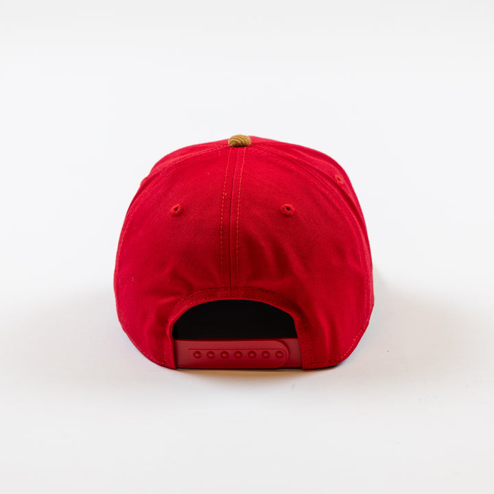 American Needle Chicago Blackhawks Centennial Chenille Corduroy Burnett Hat