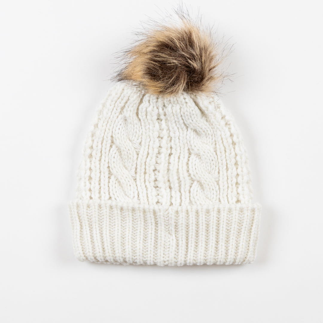 '47 Chicago Blackhawks Centennial Meeko Knit Hat White