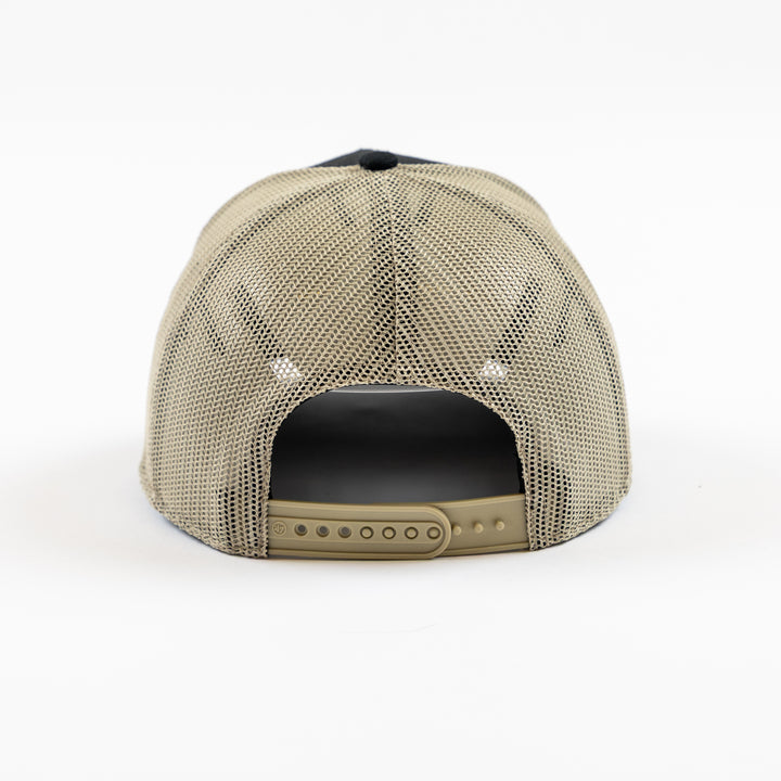 '47 Chicago Blackhawks Centennial Trucker Hat Black