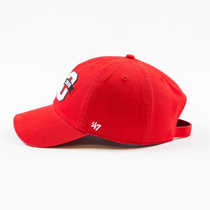 '47 Chicago Blackhawks Centennial Logo Clean Up Red