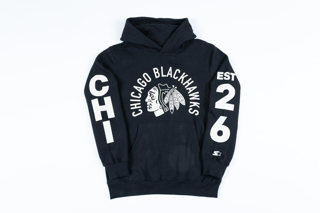 Starter Chicago Blackhawks Hand Off Hoodie